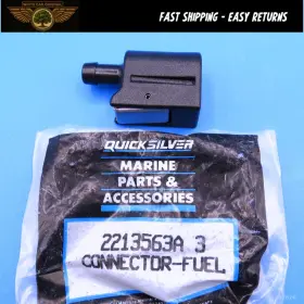 2213563a Mercury Genuine Quicksilver Oem Mercruiser Fuel Gas Line Connector Joint Fitting