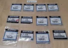 25-62702-1 Mercury Lot Of 12 New Oem Quicksilver 25-62702 1 O-ring