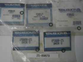 25-89879 Mercury Marine Quicksilver Mercruiser O-ring Oem Pack Of 5 Each