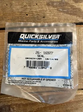 26-16977 Mercury Quicksilver Seal Oem Nos