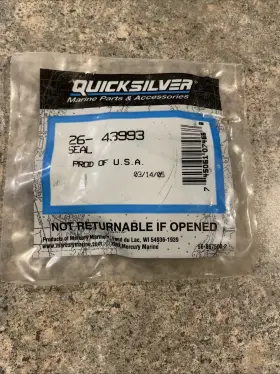26-43993 Mercury Quicksilver Seal Oem Nos