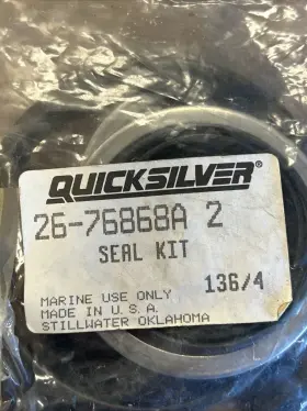 26-76868a Mercury Genuine Quicksilver 2 Seal Kit Oem #2