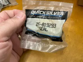 26-819293 Mercury Marine/quicksilver# - Driveshaft Spline Seal Nos Oem