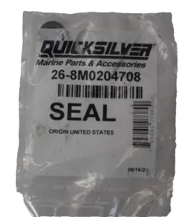26-8m0204708 Mercury Marine Quicksilver Oil Seal Shaft Genuine Oem