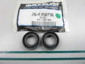 26-f458736 Mercury New Oem Lot Of 2 Quicksilver Seal 0810