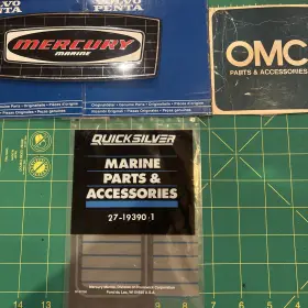 27-19390 Mercury Ga4 M9 Genuine Quicksilver 1 Gasket Oem New Factory Boat Parts
