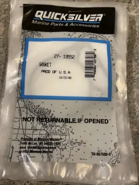 27-19552 Mercury Quicksilver Gasket Qty-9 Nos