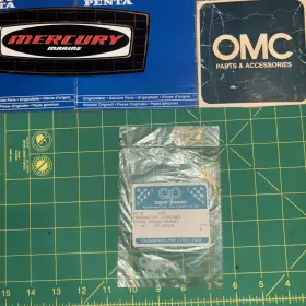 27-25848 Mercury Ga4 Aqua Power Cover Screw Gasket New Factory Boat Parts Qty 5