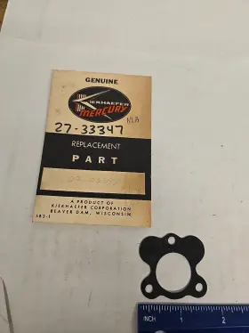 27-33347 Mercury Marine Brush Holder Gasket Gm 110 140 150 190 225 Nos Oem