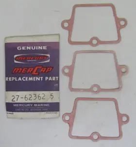 27-62362 Mercury New Marine Boat Oem Megaphone Gasket Lot Of 3 Part No
