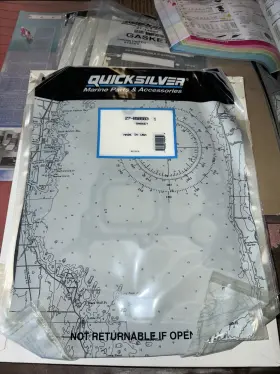 27-858583 Mercury New Nos Metal Gasket 1