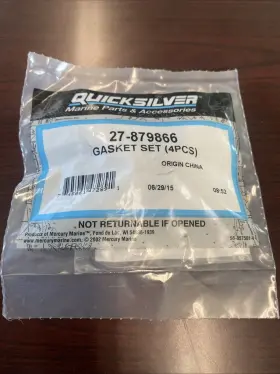 27-879866 Mercury New Quicksilver Part # Gasket Set 4pcs
