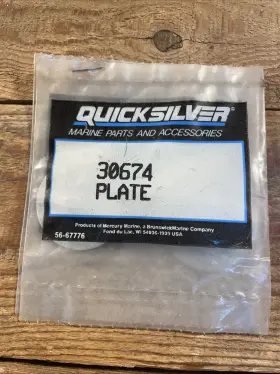 30674 Mercury Quicksilver Impeller Plate Oem Qty-2 Nos