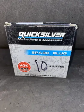 33-889246q39 Mercury 4 Pack Quicksilver Mercury-mercruiser Spark Plug