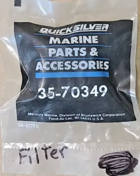 35-70349 Mercury New Oem Quicksilver Filter #