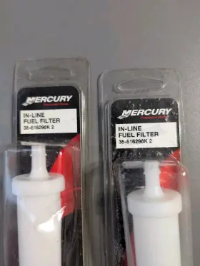 35-816296k2 Mercury 2 Quicksilver Oem In-line Fuel Filter New #2
