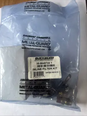 35-864572a Mercury # 1 Oem Mercruiser Quicksilver Inline Fuel Filter Kit