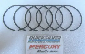 39-19721a6 Mercury P21c Quicksilver Piston Ring 6pcs Oem New Factory Boat Parts
