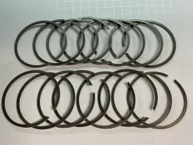 39-32921a Mercury Quicksilver 12 Piston Ring Set Lot Of 16 Nos Free Shipping
