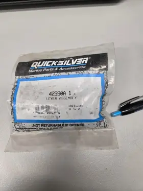 42390a Mercury V0e Quicksilver 1 Lever Assembly Oem New Factory Boat Parts