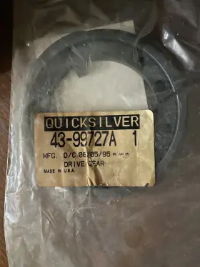 43-99727a Mercury A3 Genuine Quicksilver #43-99727a 1 Drive Gear Kit