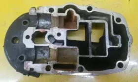 43289a2 Mercury 64165a 1 1977 150 Hp Exhaust Extension Plate Assembly #2