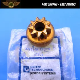 4419240 Mercury Genuine Quicksilver Oem Mercruiser Starter Motor Pinion Gear