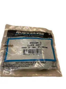 45518a Mercury Mercruiser Quicksilver Oem Part # 3 Lever Assy-shift