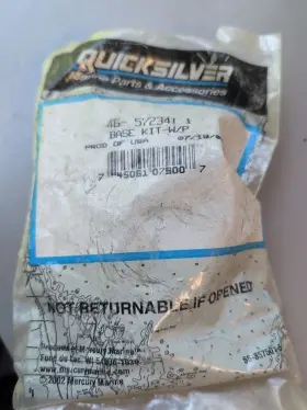 46-57234t1 Mercury Quicksilver Oem Water Pump Base Kit Nos