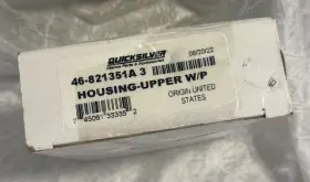46-821351a3 Mercury T43 Quicksilver With P Upper Housing Oem New Factory Boat Parts