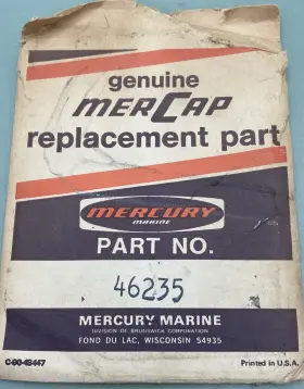 46235 Mercury Quicksilver Plate Exhaust Manifold Baffle