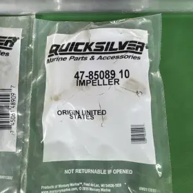 47-85089 Mercury Lot Of 2 New Oem Quicksilver Mercruiser 10 Impeller 2m #2