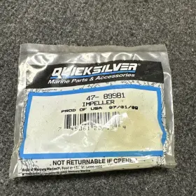 47-89981 Mercury Oem Water Pump Impeller Nos