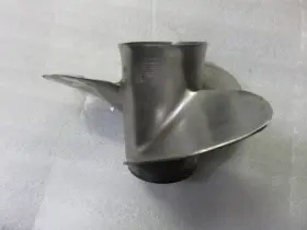 48-76228a5 Mercury F9 Ss Propeller 13p 13 Spline Oem Used Factory Boat Parts #3