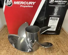 48-8m0151320 Mercury New Oem 0720 Revolution Ss 4 Blade Lh 14.6 X 19 Propeller