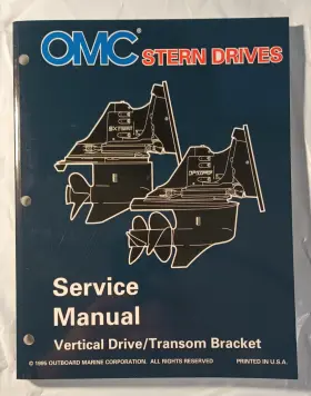 507142 Mercury Omc Stern Drives 1996 Inch Nc Vertical Drive/transom Bracket Service Manual