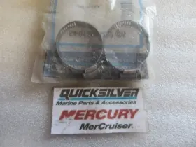 54-815504222 Mercury K5b Quicksilver Clamp Lot Of 2 Oem New Factory Boat Parts