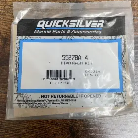 55278a Mercury Quicksilver 4 Diaphragm Kit Oem Nos