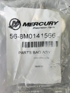 56-8m0141566 Mercury Pair 2 Bags Parts Bag