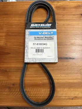 57-816034q Mercury New Oem Quicksilver V Belt K152