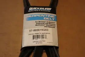 57-865615q03 Mercury New Mercruiser Oem Serpentine Belt Stern Drives And Inboards #2