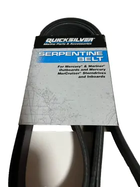57-8m0220602 Mercury For And Mariner Outboards Quicksilver Serpentine Belt #2