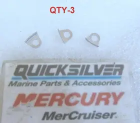 57008 Mercury Q14a Quicksilver Retainer Lot Of 3 Oem New Factory Boat Parts