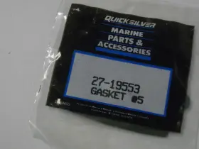 27-19553 Mercury 66804 Marine Quicksilver Mariner Water Pump Gasket Oem 5 Each Ob