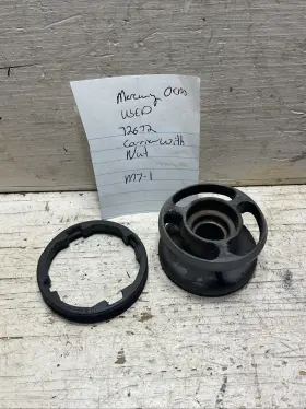 72672 Mercury Genuine Oem Used Quicksilver Carrier Nut M7-1 Needs New Bearing