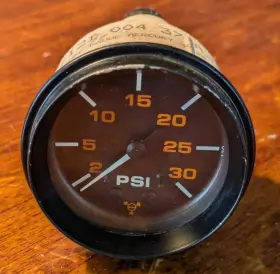 79-15128a4 Mercury New Old Stock Nos Oem Quicksilver 30 Psi Pressure Gauge 1 121 004 371a