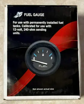 79-895291a01 Mercury Quiksilver Fuel Gauge