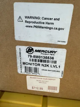 79-8m0135536 Mercury Moniter