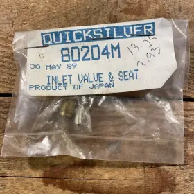 80204m Mercury Quicksilver Inlet Valve And Seat Oem Nos