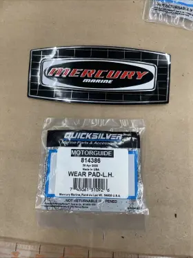 814386 Mercury Genuine Quicksilver Wear Pad Oem New Factory Boat Parts B9